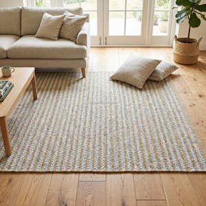 Colorful Striped Cotton Area Rug Rectangle Modern Flat Weave <b>Washable</b> Hallway Rug Red Yellow Green Blue Orange White <b>Runner</b> Rug - Product Image 4
