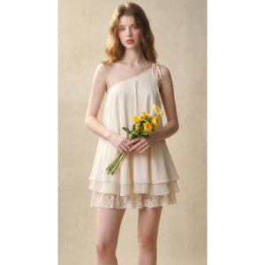Servicio OEM ODM de KAMIKI FASHION, Vestido Mini de Chifón para Mujer, Transpirable, Ecológico, Verano, Casual, Corte Holgado, Hecho en Vietnam - Product Image 1
