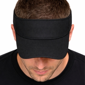 Visera Deportiva Unisex Negra, Ajustable, Protección UV, Ligera, para Verano, Aire Libre, Ciclismo, Golf, Tenis, Running - Product Image 4