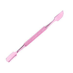 KAAMIR INSTRUMENTS Repousse-cuticules carré double face de qualité supérieure, durable, en acier inoxydable, réutilisable, outil de salon, logo personnalisé - Product Image 3