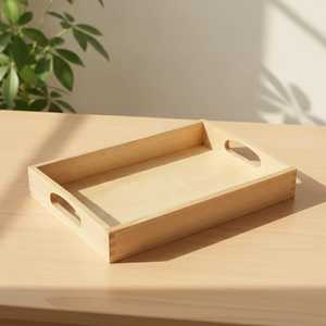 Premium Natural Wooden Jewelry Tray Handmade Decorative Breakfast Tea <b>Coffee</b> <b>Table</b> Rustic Modern Luxury Dishwasher Safe Home - Product Image 3