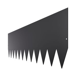 Bordatura per Giardino in Acciaio Antiruggine 40 X 12, Resistente e Pieghevole, 4 Confezioni per Prati e Piante Artificiali - Product Image 5