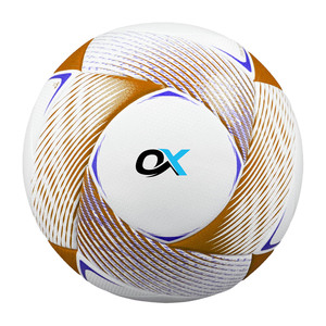 Oxva Industries Training Quality Soccer <b>Ball</b> Size 5 PU Leather Machine Stitched Durable Construction Official <b>Weight</b> - Product Image 5