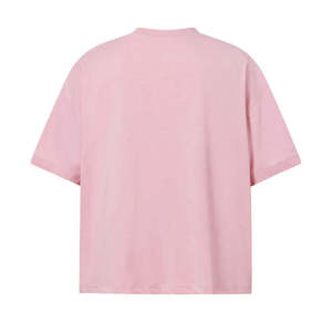 T-shirt ample en jersey uni pour homme, style streetwear, coupe ample, en coton, décontracté, confortable, pour tous les jours - Product Image 2