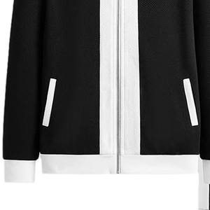 Elite Men's Color Block Tracksuit <b>Zip</b> Up Jogger Set Custom Sportswear OEM Private Label Fitness Streetwear Wholesale Apparel - Product Image 3