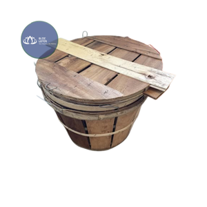 Cesta Redonda de Madera de Alta Calidad, Cesta Vintage para Mariscos, Disponible - Product Image 1