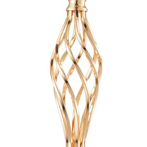 Set di 12 Supporti Floreali in Metallo Dorato da 49cm/19.3 Pollici, Vasi per Fiori in Cristallo, Eleganti Decorazioni da Tavolo per Matrimoni - Product Image 6