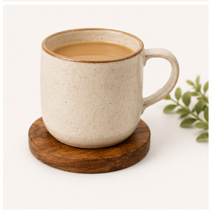 Handmade Round Natural Wood Coasters For Drinks <b>Rustic</b> Solid Wood Mug Holder Heat Resistant <b>Table</b> Protection Mat For <b>Coffee</b> Tea - Product Image 3
