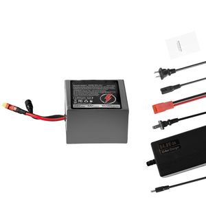 Batteria al Litio per Scooter Elettrico 24V 8Ah con Caricabatterie BMS 30A, Cavo di Espansione con Connettore T, Oltre 500 Cicli, Pacco Batteria 25.6V Nominale 50Ah - Product Image 1