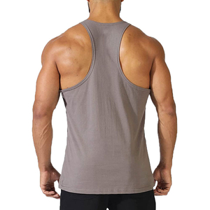 Débardeurs de sport slim haute performance 100 % coton, sous-vêtements basiques, vêtements de gym, débardeur décontracté en promotion - Product Image 3