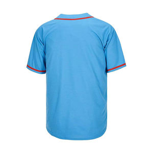 Camiseta Deportiva Casual de Béisbol para Hombre con Botones Delanteros, Manga Corta, Estilo Urbano, Ropa Deportiva, Estilo Americano - Product Image 2