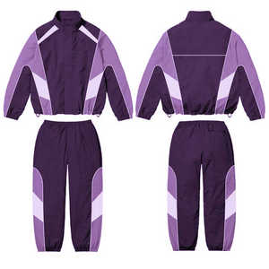 ชุดวอร์มวิ่งออกกำลังกาย RK SPORTS สำหรับผู้ชาย ผ้าโพลีเอสเตอร์ ดีไซน์ 2-in-1 สวมใส่สบาย ชุดกีฬา เสื้อแจ็คเก็ตซิปด้านหน้า ทรงเข้ารูป - Product Image 5