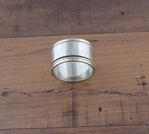 Wholesale 925 Sterling <b>Silver</b> Band <b>Ring</b> <b>Plain</b> Simple <b>Silver</b> Band for Women Men High Polish Stackable <b>Ring</b> Supplier Manufacturer - Product Image 3