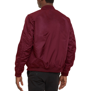 Urban Streetwear Fashion <b>Jackets</b> Custom Label Printed Logo Windproof <b>Zip</b> <b>Up</b> <b>Jacket</b> Plus Size Knitted Cuffs College Bomber <b>Jacket</b> - Product Image 5