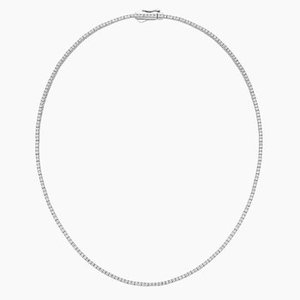 จี้อินฟินิตี้สุดหรู ประดับเพชรแล็บโกรว์ สร้อยคอทองคำ 10 กะรัต |   เครื่องประดับผู้หญิงสุดฮิต |   ไอเดียของขวัญสุดโรแมนติก ปี 2026 ชุบโรเดียม - Product Image 4