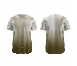 Custom Blank & Custom <b>Baseball</b> <b>Jersey</b> <b>Bulk</b> Supplier | Team <b>Baseball</b> Kit with Custom Logo & Numbers | Breathable Polyester Base - Product Image 2