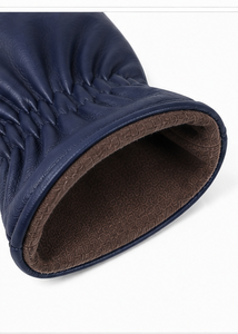 Gants de luxe en cuir chauds et tendance pour femmes, doublés de cachemire doux, compatibles écran tactile, gants de mode pour la réception des appels, vente en gros - Product Image 5