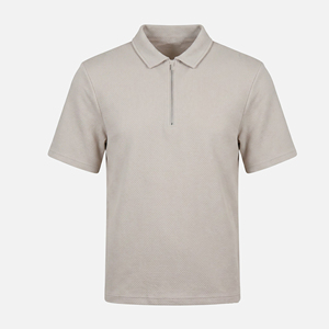 Custom Wholesale Casual Summer Breathable Knitted Men's Polo <b>Shirts</b> - Product Image 6
