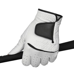 Customized <b>Light</b> Weight Genuine Leather Thermal Insulated Windproof Waterproof Golf Gloves Stable Grip Latest Style Blank Logo - Product Image 4