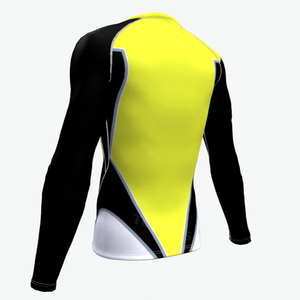 Rashguard de sport à manches longues imprimé par sublimation pour hommes et femmes, modèle Factory Sure Rush Guard - Product Image 5