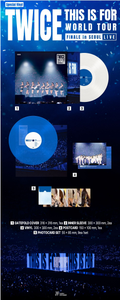 TWICE WORLD TOUR FINALE en SEOUL (Versión Especial LP) Música Pop Blu-ray CD con Materiales de Papel y Plástico Idioma Coreano Para Todas las Edades BW - Product Image 2