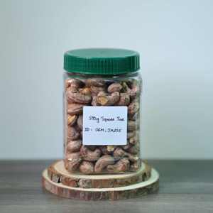 Special 500g Cashew <b>Nuts</b> Square Jar OEM Custom Grade Premium Roasted Buttery Salty Dried Organic Vietnam Style Wholesale - Product Image 4