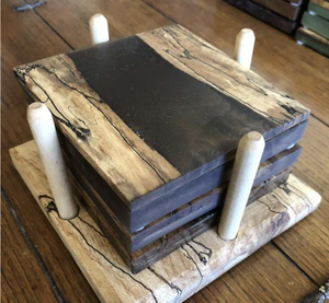 Posavasos Creativos de Resina y Madera, Regalo de Inauguración para Casa Nueva o Apartamento, Posavasos de Bar de Estilo Moderno y Creativo - Product Image 3