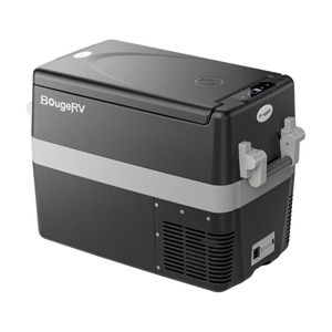 Refrigerador Portátil BougeRV de 12V, Nevera Portátil para Auto de 42 Cuartos, Refrigerador Portátil de 12V/24V DC 110~240 Voltios AC para RV, Camper, Camión - Product Image 1