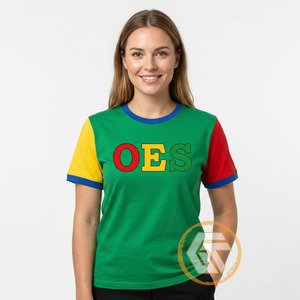 เสื้อยืดผู้หญิงสไตล์ลำลองสำหรับฤดูร้อน ยี่ห้ออีสเทิร์นสตาร์ ผ้าคอตตอนเจอร์ซีย์ 100% ระบายอากาศได้ดี เป็นมิตรกับสิ่งแวดล้อม ป้องกันรอยยับ ป้องกันการเป็นขุย ขายส่ง - Product Image 3