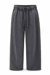 Jeans de Mezclilla de Cintura Alta, Rotos y Desgastados, de Pierna Recta, para Mujer, Corte Holgado, Largos, Estilo Casual Vintage, Pantalones de Algodón para Otoño - Product Image 5