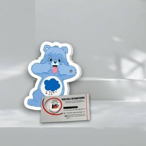 แผ่นแม่เหล็กอะคริลิคสำหรับต่อขนตา รูปหัวใจผีเสื้อ ลายหมีสีน้ำเงิน ยี่ห้อ Private Label ใช้ซ้ำได้ เป็นมิตรกับสิ่งแวดล้อม สำหรับต่อขนตาแบบ Diamond Heart Butterfly - Product Image 6