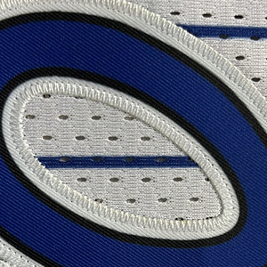 <b>Elite</b> Basketball Uniform Multi-Layer Tackle Twill Embroidery Heavyweight Interlock Fabric Custom basketball Varsity & League - Product Image 5