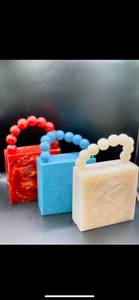 Beautiful Resin Ladies Clutch <b>Bag</b> with Elegant Brightness Design Handmade for Thanksgiving Personalization Feature - Product Image 3