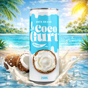 Fabricant vietnamien OEM, boisson au yaourt de noix de coco 250 ml |   Boisson au lait de coco aromatisé |   Marque privée certifiée HALAL - Product Image 2