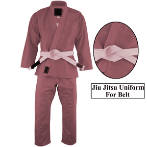 High Quality BJJ Gi Brazilian Jiu Jitsu Uniform Durable Cotton Training Kimono Reinforced <b>Stitching</b> Martial Arts Fight Wear - Product Image 4