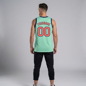 Custom Design Breathable Quickly Dry Basketball Jersey Reversible Plain Basketball Jerseys Uniform Mens Basketball Uniform Set - Product Image 4