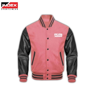OEM ODM Wholesale Manufacturer Winter Outerwear Men Varsity <b>Jacket</b> Streetwear Baseball Letterman <b>Jacket</b> Custom Logo - Product Image 4
