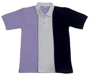 Camiseta de Manga Corta Ajustada Personalizada para Hombre, de Punto, Poliéster/Algodón, con Logotipo del Fabricante, Diseño a Rayas, Ecológica - Product Image 1