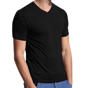 Men's Solid Gray O-Neck <b>Short</b> <b>Sleeve</b> Regular Fit Knitted Casual T-Shirt - Product Image 5