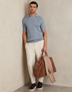 Summer Breathable Knitted Linen Cotton Satin Casual Anti-Wrinkle Single Button Turn-<b>down</b> Collar Full Sleeve Plain Men's Shirt - Product Image 4