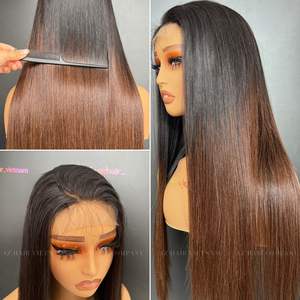 วิกผมต่อผมมนุษย์ทรงตรงกระดูกเวียดนาม100% ผมต่อสีธรรมชาติหลากหลายแบบ - Product Image 3