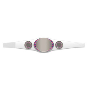 Ceinture de lutte en cuir personnalisée avec grande boucle centrale réglable, sangle respirante professionnelle unisexe pour événements de compétition - Product Image 1