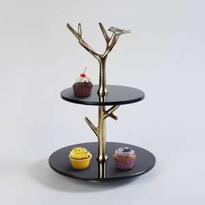 Nouveau support à gâteau en aluminium fait main pour la maison, l'hôtel, la décoration de fête d'anniversaire, ustensiles de cuisine, outils de pâtisserie, finition de qualité supérieure - Product Image 3