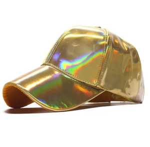 Holographic <b>Baseball</b> <b>Cap</b> Unisex Adjustable Fashion Hat Breathable Polyester Spring Summer Casual Wear - Product Image 3