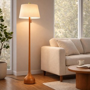 Sheesham Wood Tapered Square Lamp Base Industrial Modern Design Wholesale - Product Image 5