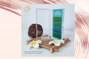 02 0,03 0,05 Bandejas de pestañas de volumen negro mate Premium Venta al por mayor 8 25 Suministros de extensión de pestañas Bandejas 0.085mm - Product Image 3