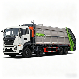 รถบรรทุกขยะอัดแบบตักท้ายขนาดใหญ่ 8x4 ตงเฟิง - Product Image 5