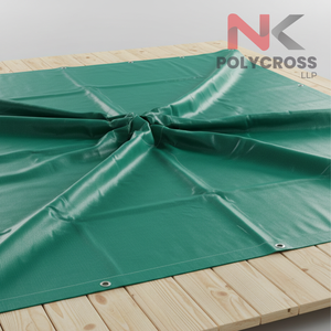 Bâche de protection en PE de qualité alimentaire pour conteneurs de transport industriels, couverture de toit et utilisation comme bâche imperméable pour l'emballage de denrées alimentaires en vrac - Product Image 1