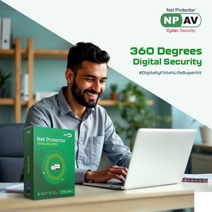 Net Protector Antivirus Total Security 2026, Paquete para 10 Usuarios, Plan de 1 Año con Motor de IA Avanzado ZeroVDeepLearn Anti Malware - Product Image 2
