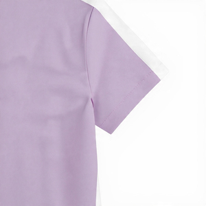 Women's Classic Pique Polo Top with Contrast <b>Trim</b> Collar and Cuffs Lightweight Smart Casual Business Golf Shirt Wholesale - Product Image 3